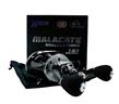 REEL MALACATE PLATEADO 5+1 METAL -DERECHO-