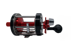 REEL ROTATIVO 600 4+1BB PARA EMBARCADO DE MAR MANIJA DE FUERZA