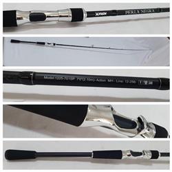 CAÑA PERLA NEGRA SPINNING 2.10MTS HEAVY 1 TRAMO 12-25LB